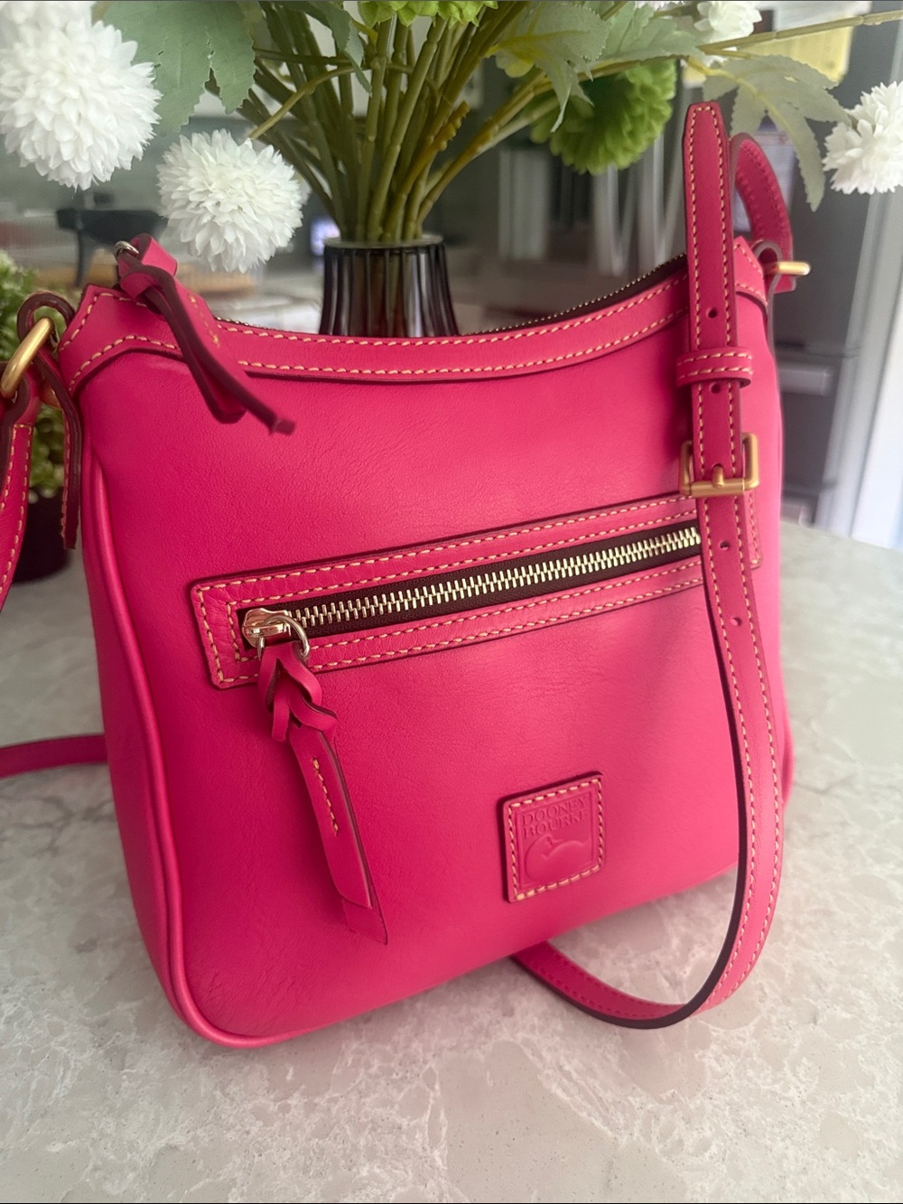 Dooney & Bourke Florentine pocket Crossbody Bag - Picture 2 of 9